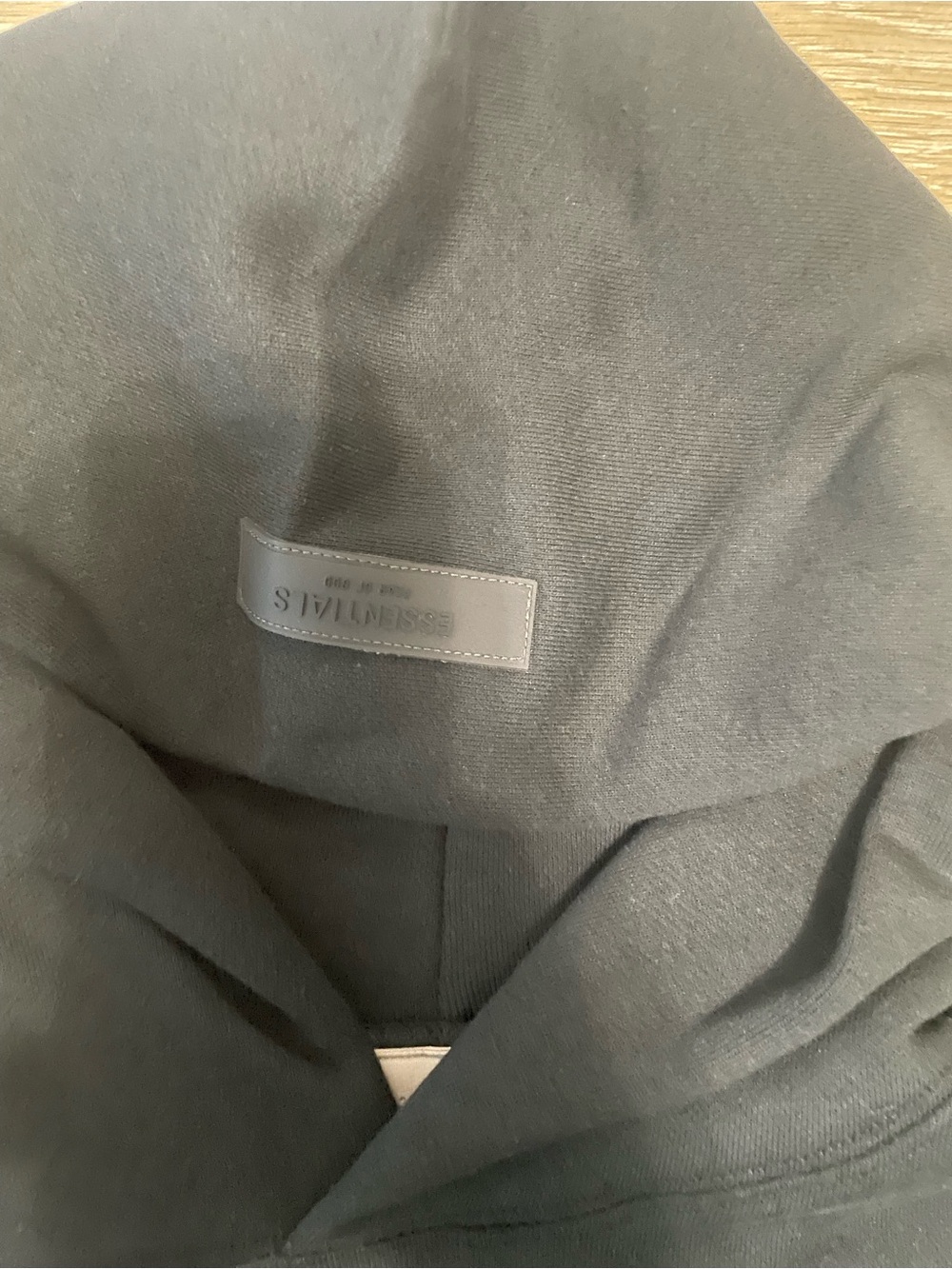Essentials Fear of God Hoodie limo black - Picture 4 of 5
